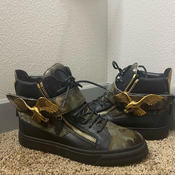 Giuseppe Zanotti Camo sneakers - Picture 9 of 12